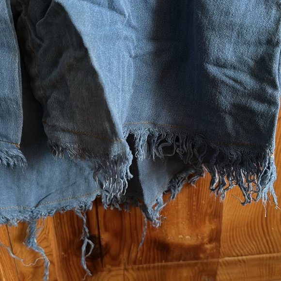 Free People Blue Denim Tunic Dress - Picture 5 of 7